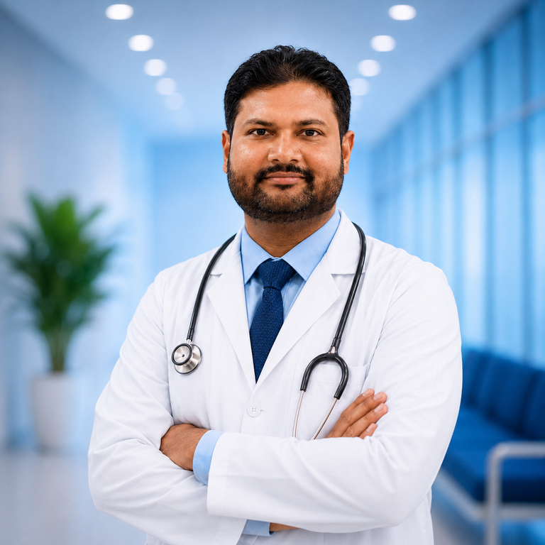 Portrait of Dr.Mohammed Irfan Ali, Orthopaedics specialist at Wellness Hospitals